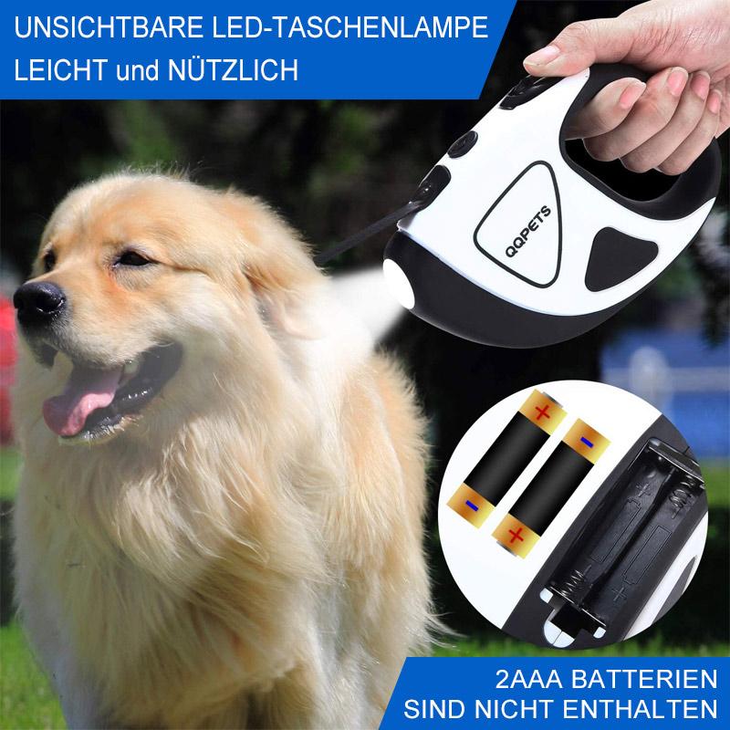 LED leuchtende einziehbare Hundeleine