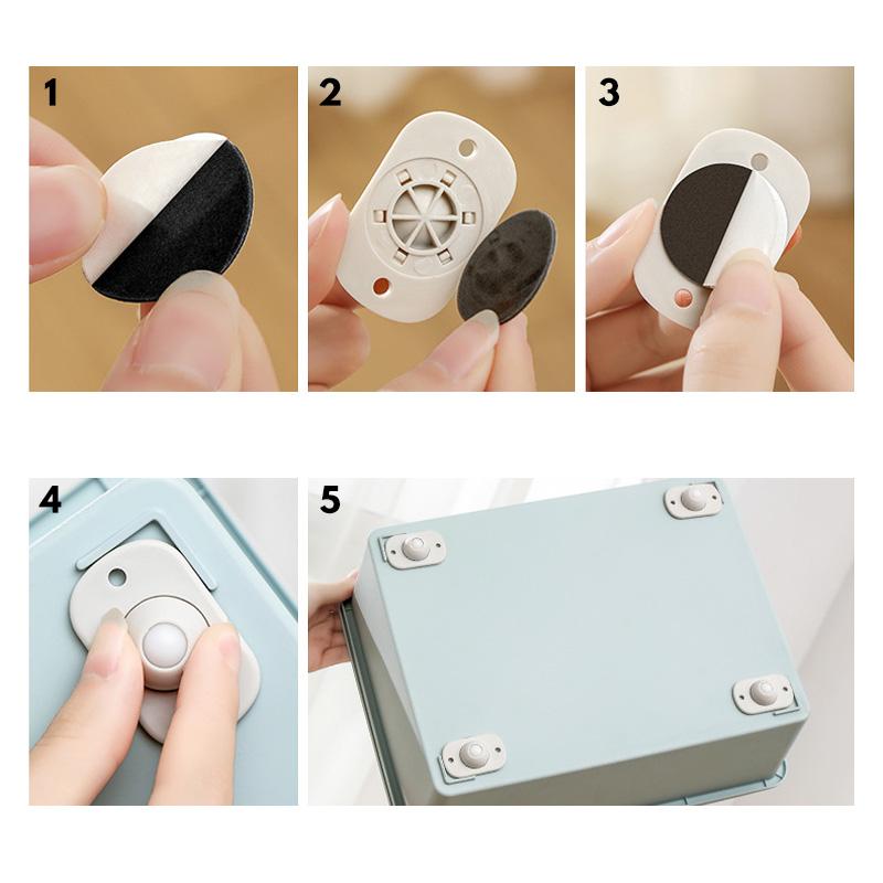 ✨Verkauf-50% Rabatt✨Selbstklebendes starkes Rollenrad