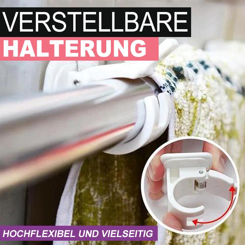🪝Nagelfreie verstellbare Stangenhalter