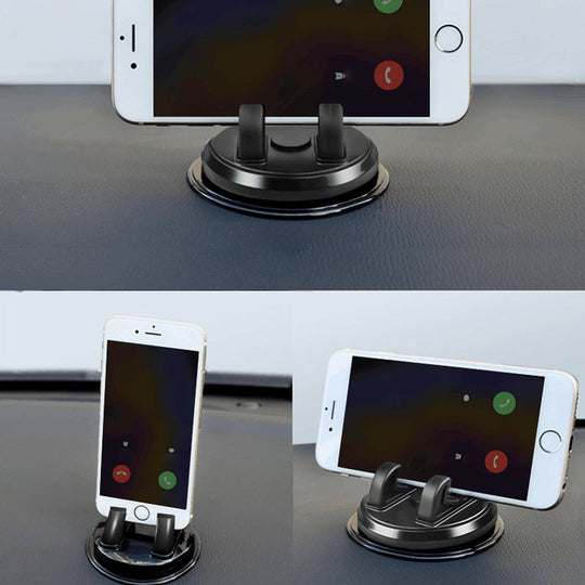 Multifunktionale drehbare Autohalterung mit Saugnapf