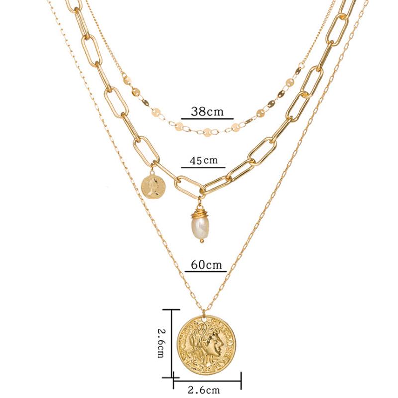 Mehrschichtige Modehalskette