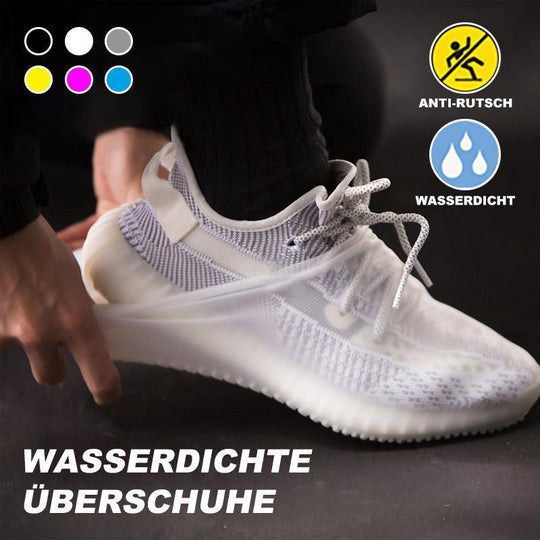 😮Unisex Wasserdichte Silikon Überschuhe, ein Paar💕