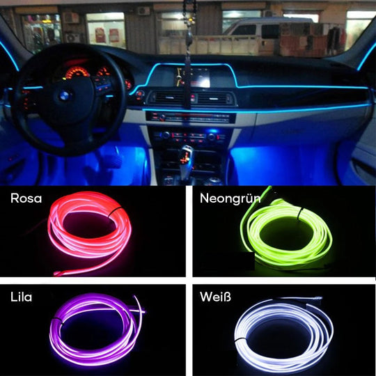 🔥🔥4-in-1 LED Atmosphärenlicht für Autos🔥🔥
