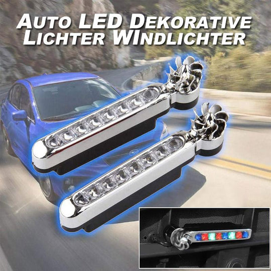 ✨Auto LED dekorative Lichter Windlichter，2 Stücke🚗