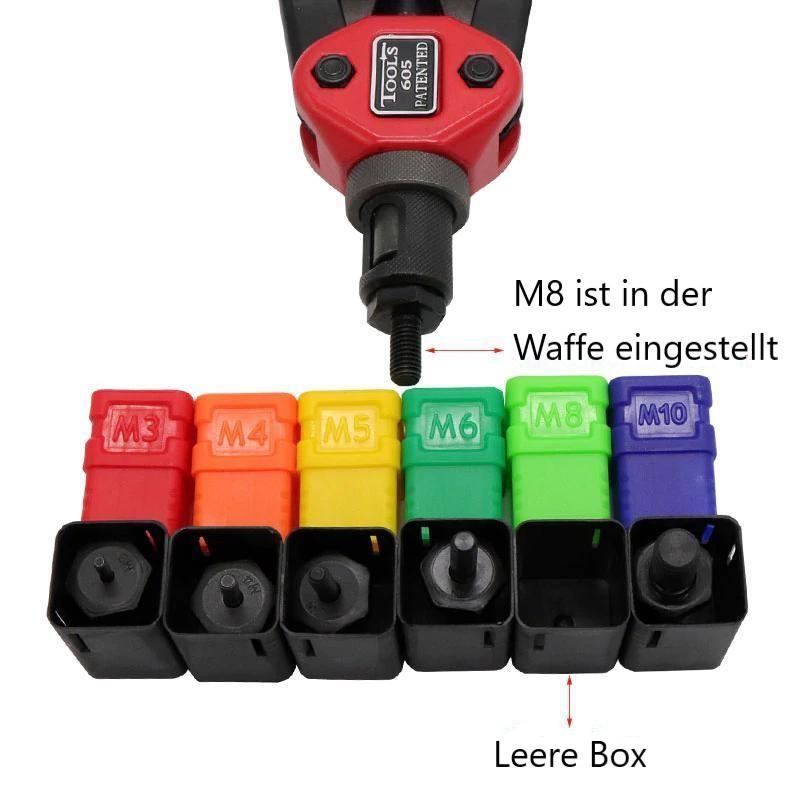 🔥 2021 Neujahrsverkauf: 50% RABATT🔥Einfaches automatisches Nietwerkzeugset （🥳Nur heute）