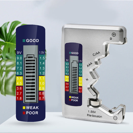 Praktischer Batterietester