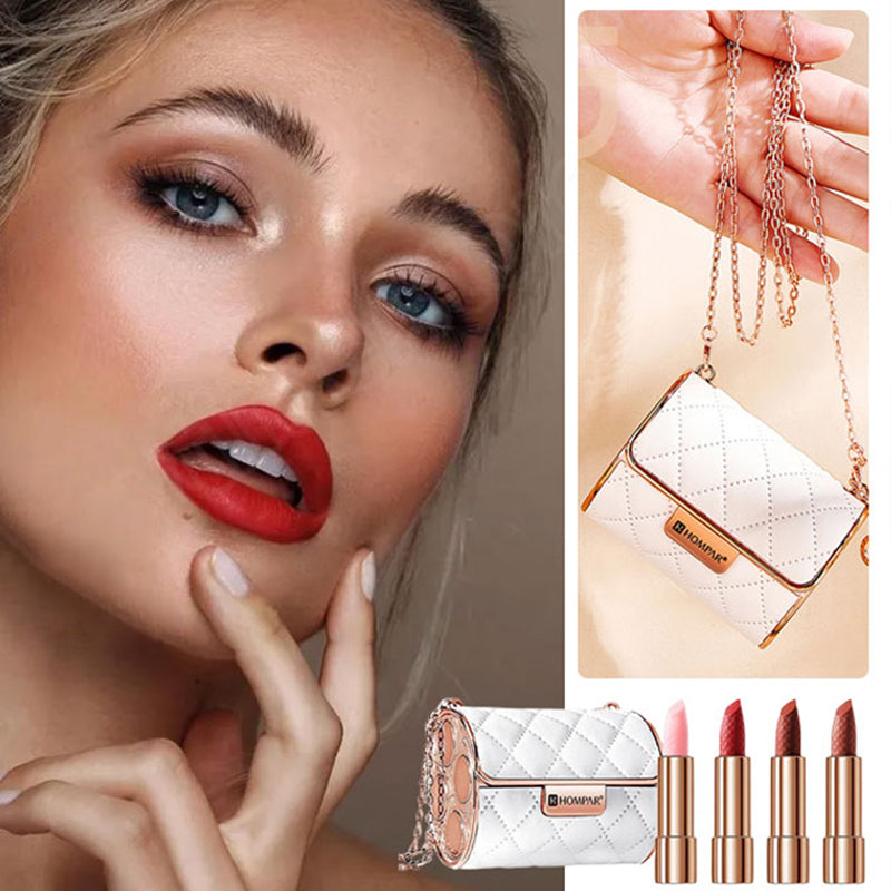 4 Farben Lippenstift-Set