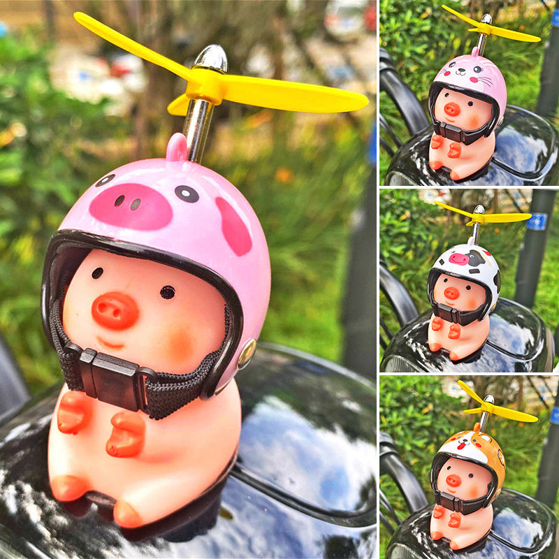 Kreative niedliche Karikaturtierautodekoration