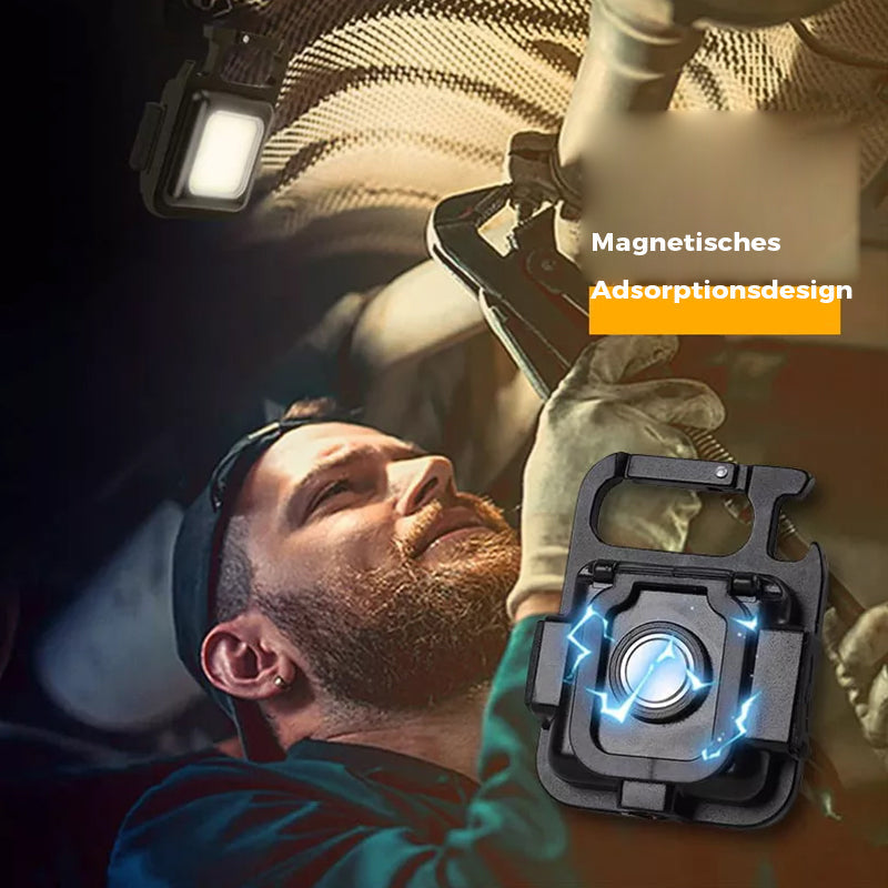 ✨🎉Multifunktionales Tragbares Wiederaufladbares Notlicht