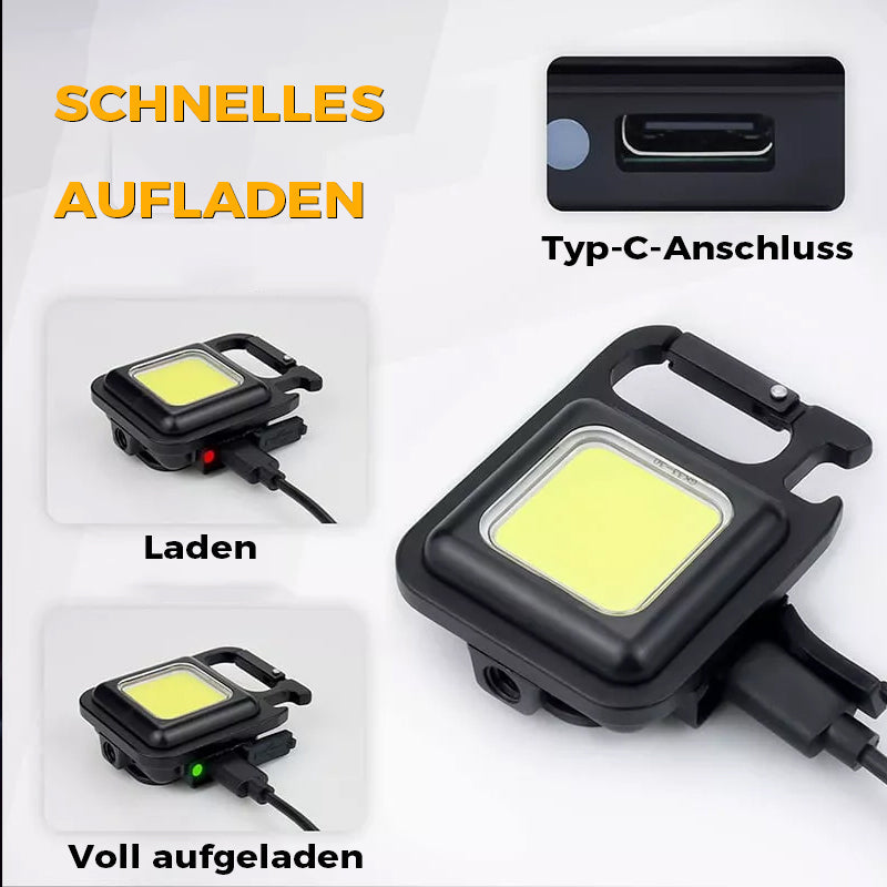 ✨🎉Multifunktionales Tragbares Wiederaufladbares Notlicht