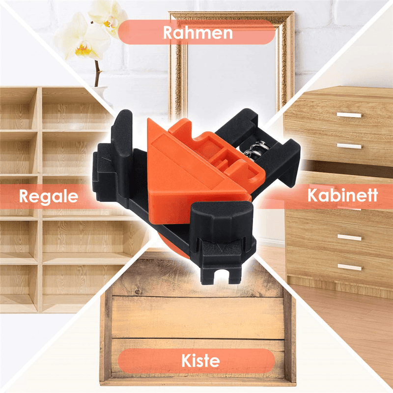 90° Winkelklemme für die Holzbearbeitung