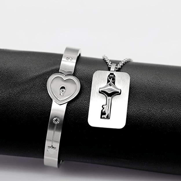 Herzschloss Armband & Halskette