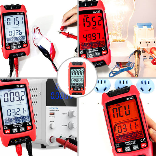 Intelligentes digitales Hochpräzisions-Multimeter mit Einbrennschutz