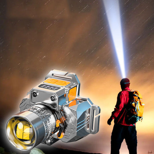 🔦Am Kopf montierte Sensor-Taschenlampe