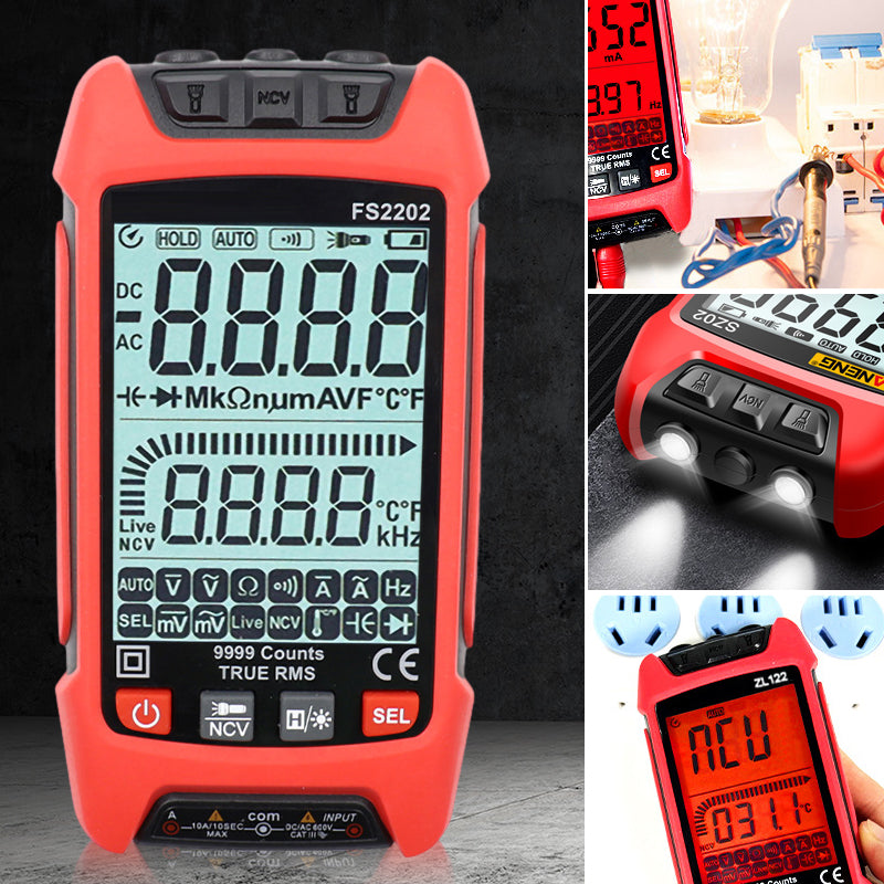 Intelligentes digitales Hochpräzisions-Multimeter mit Einbrennschutz